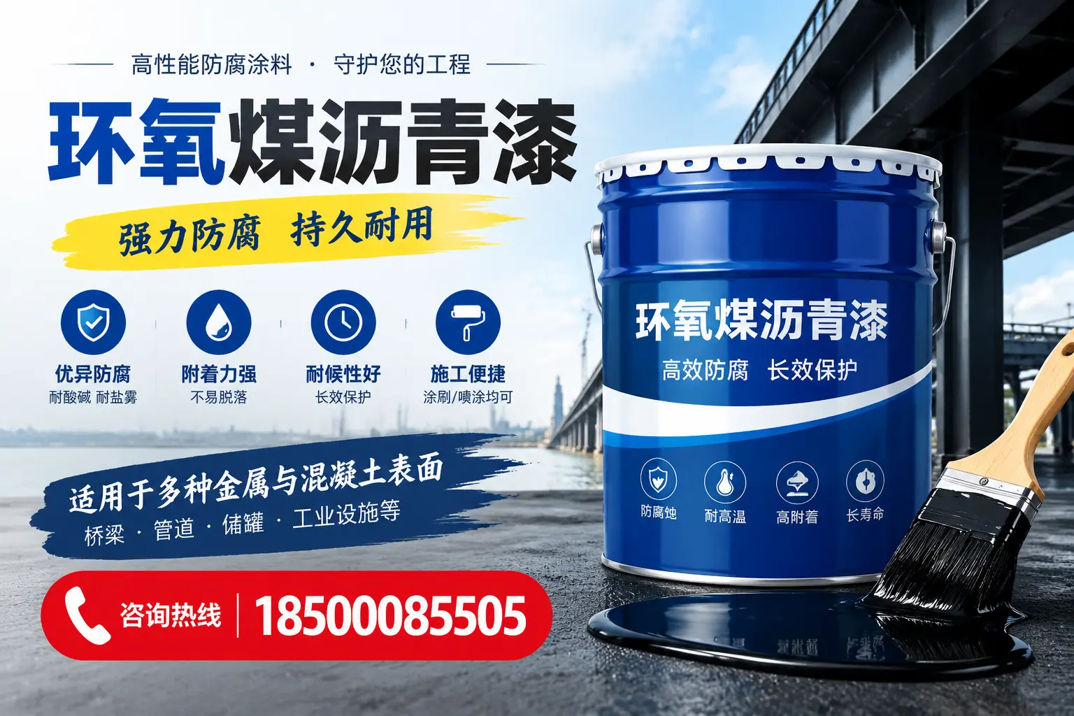 环氧煤沥青漆的市场价格及性价比分析